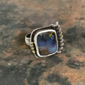 Starry Starry Night Art Jewelry Ring by Susan Wachler Jewelry