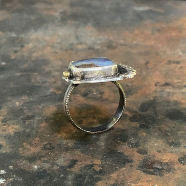 Starry Starry Night Art Jewelry Ring by Susan Wachler Jewelry