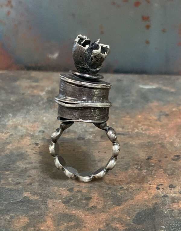 Birthday Cake Ring by Susan Wachler Jewelry