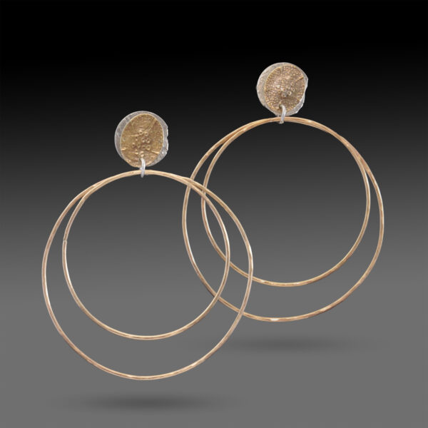 Gold Chime Hoops