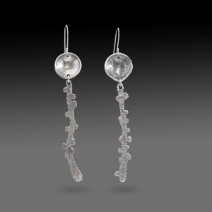 Silver Branches Earrings by Susan Wachler Jewelry